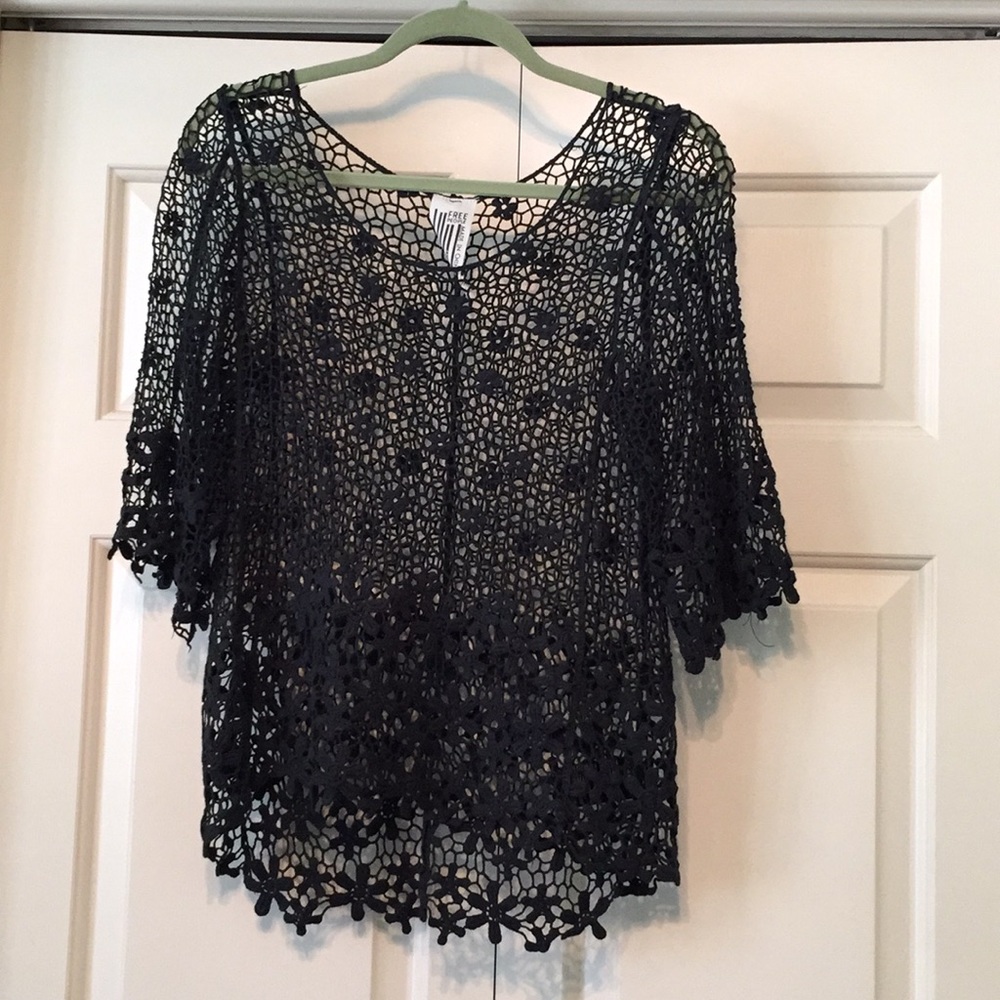 Free People Lace Top
